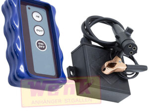 Seilwinden Funk-Fernbedienung 12V blau