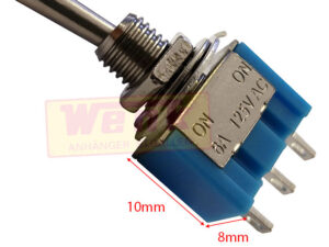 Kippschalter ON/OFF125V 6A