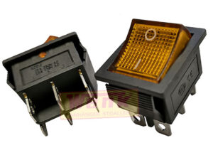 Wippschalter KCD4 6-pol EIN-AUS orange