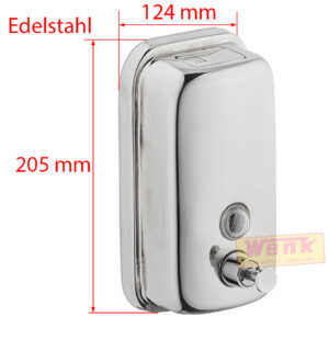 Seifenspender 900ml Edelstahl