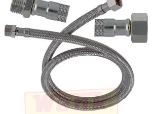 Flexible Panzerschlauch 3/8 Zoll L:800mm AGxIG