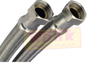 Flexible Panzerschlauch 1/2 Zoll L:500mm IGÜxIGÜ