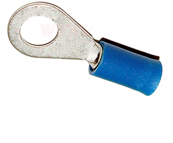Ring-Kabelschuhe isoliert M6blau 1.5-2.5 qmm