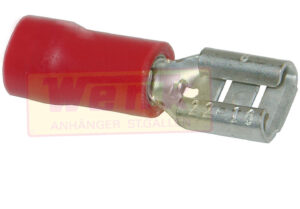 Kabelschuhe isoliert 4.8mm rot 0.5-1.0