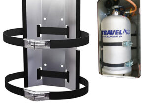 Gasflaschenhalter für 11+14kg Tankflasche