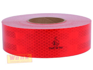 Warnmarkierungsfolie rot B:50mm selbstklebend