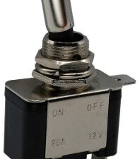 Kippschalter LED rot 12V/25A on/off