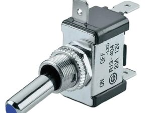 Kippschalter LED blau 12V/25A on/off