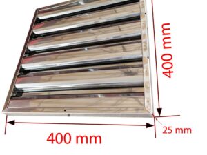 AFG-CNS-Flammschutzfilter 400x400x25 mm