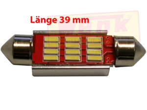 Glühlampe LED Soffitten 5W 12V für Innenraum